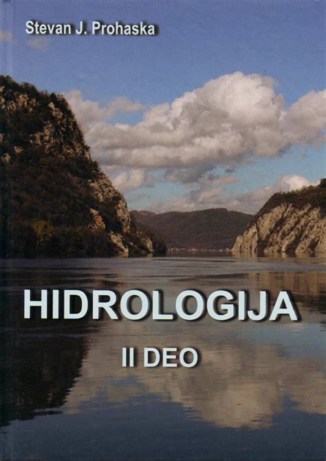 PDF HIDROLOGIJA 2 DIO strucnaknjizara hr hidrometr ja i režim