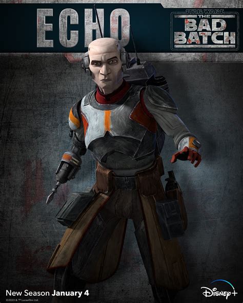 “Star Wars: The Bad Batch” Echo Character Poster Released – What's On ...