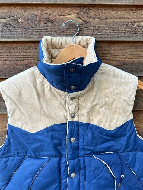 Vintage Puffer Vest 80s Vintage Clothing Mens Oute Gem