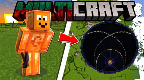 CRIEI O PORTAL DO THE END NO MINECRAFT SURVIVAL 1 20 MULTICRAFT 2 10