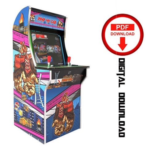 Multicade Arcade Cabinet Machine Artwork Graphics Vinyl Etsy