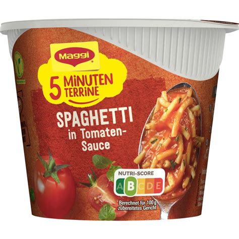 Maggi Minuten Terrine Er Pack Spaghetti In Tomatensauce B Ttcher Ag