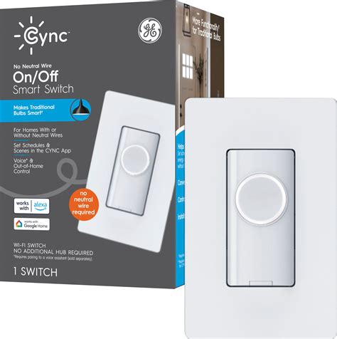 Customer Reviews Ge Cync Smart Switch No Neutral Wire Required On