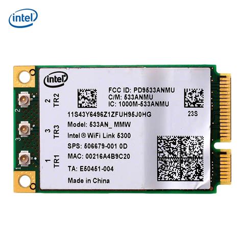 Intel Wifi Link An Mmw Anmmw Wireless N Full Size Mini Pic E