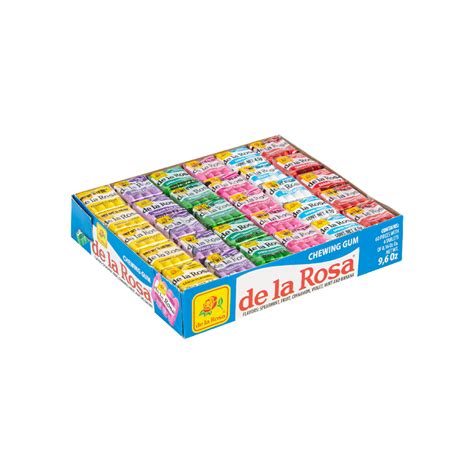 Chicle Cuatro Pastillas De Colores De La Rosa Tienda De La Rosa®