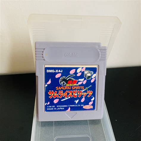 Gameboy Color Cartridge Ngb Japan Samurai Spirits Shodown Video