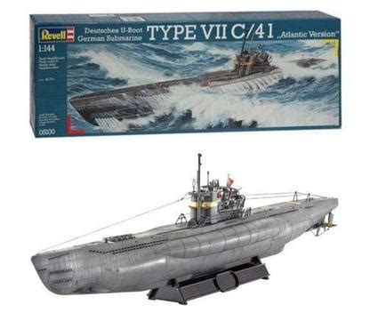 Kit Submarino U Boat Type Vii C41 German 1 144 Revell 05100