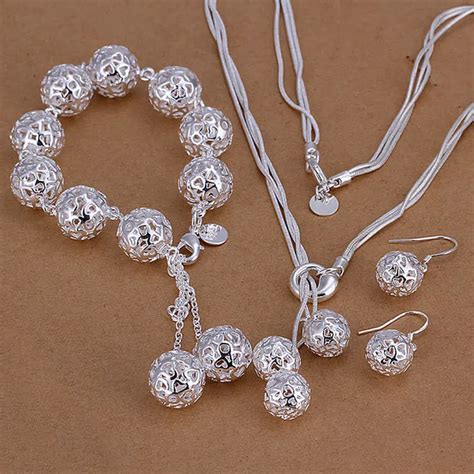 Hot Sale New 2014 Jewelry Sets 925 Sterling Silver Jewelry Necklaces