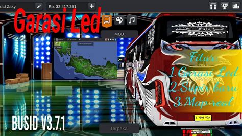 Rilis Garasi Led BUSSID V3 7 1 YouTube