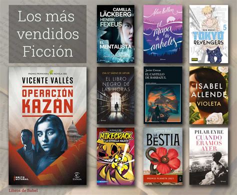 Libros Más Vendidos Del 28 De Marzo Al 3 De Abril De 2022