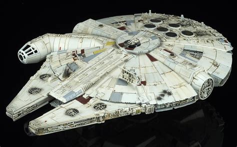 Bandai Star Wars 1 144 Scale Millennium Falcon The Last Jedi R4lus