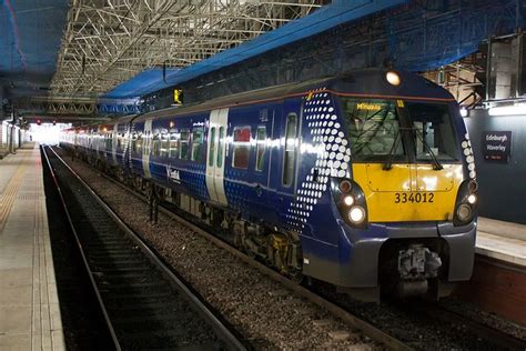 A Scotrail Class 334 At Edinburgh Waverley Train Train Pictures