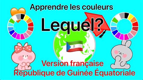 Guin E Quatoriale Lequel Apprendre Les Couleurs