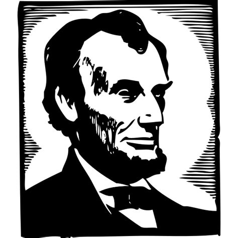 Vector Image Of Abraham Lincoln Free Svg