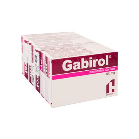 C1723405 GABIROL 100 MG X 14 CAPS 5 2 UNIDADES