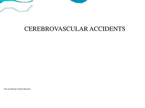 Ppt Cerebrovascular Accidents Powerpoint Presentation Free Download Id 9253813