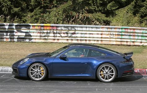 Porsche Laps Nurburgring Naked Prototype Shows Rear Wing