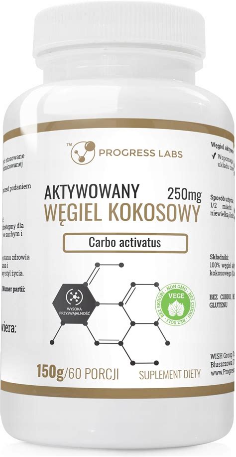 Progress Labs W Giel Kokosowy Aktywowany Pure Powder G Opinie