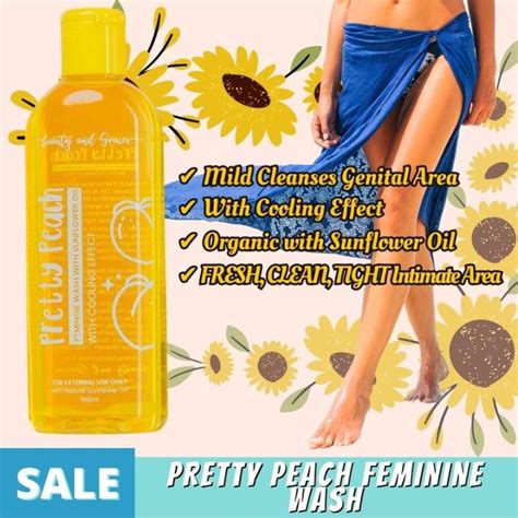 Super Sale Pretty Peach Feminine Wash By Beauty And Graces