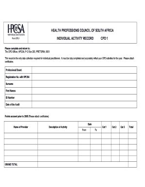 Fillable Online Form Cpd Fax Email Print Pdffiller