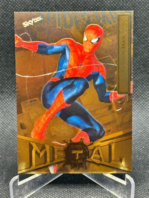 2022 MARVEL METAL Spiderman Gold 76 EUR 10 99 PicClick FR