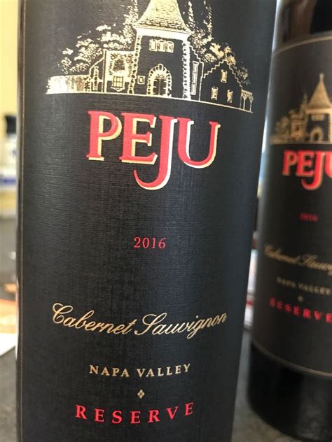 Peju Province Winery Cabernet Sauvignon Reserve Usa California