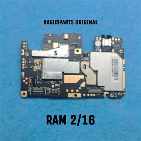 Jual MESIN MOTHERBOARD NORMAL TESTED XIAOMI REDMI NOTE 5A RAM 2 16