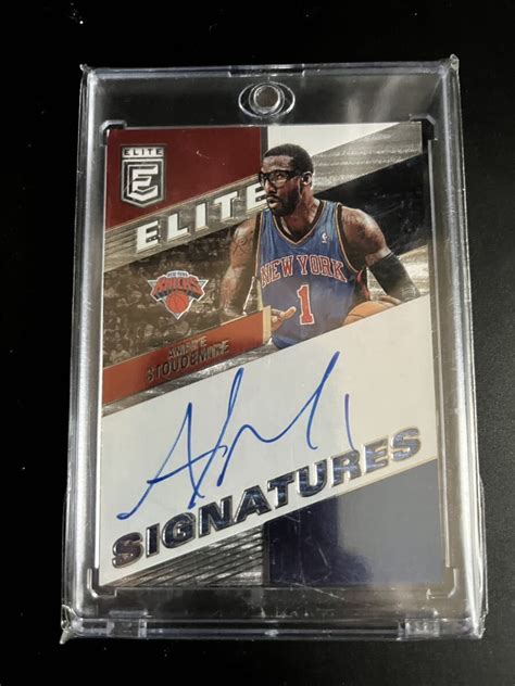 Donruss Elite Signatures Amar E Stoudemire New York Knicks