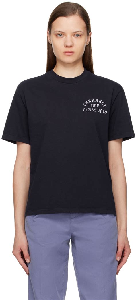 Navy Class Of 89 T Shirt By Carhartt Work In Progress On Sale