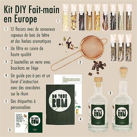 Kit Diy Infusion Pour Rhum