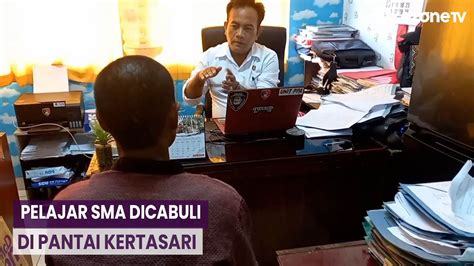 Diancam Pakai Parang Pelajar SMA Dicabuli Di Pantai Kertasari YouTube