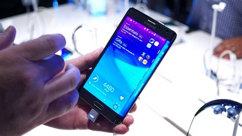 Samsung Galaxy Note Edge Hands On Youtube