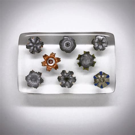 9mm Hollow Point Block Display – Crafted Ballistics