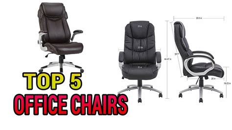 Top 5 Office Chairs Best Office Chairs Update 2019 Youtube