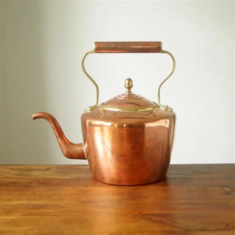 Vintage French Large Copper Kettle Cest Jolie Cest Chic