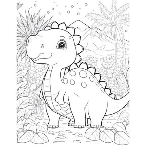 Set 30 Tranh Tô Màu Khủng Long Cực Ngầu Siêu Cute Cho Bé Sáng Tạo Kích ...