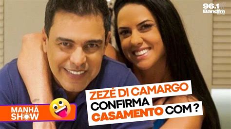 Zez Di Camargo Confirma Casamento Graciele Lacerda Youtube