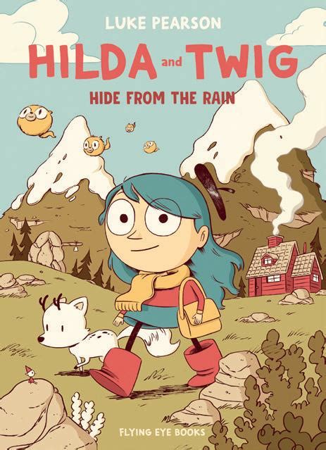 Hilda And Twig Hide From The Rain Hilda A Netflix Original Series