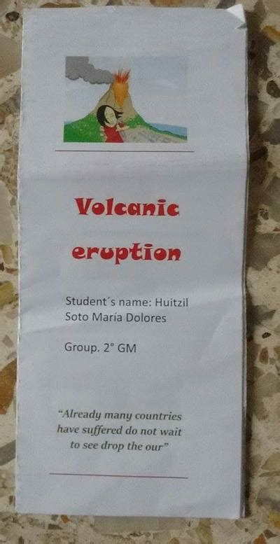 What To Do In Case Of Volcanic Eruption Portfolio