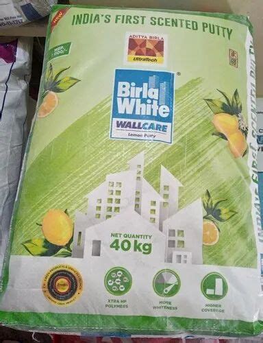 Birla Wall Care Putty Packaging Type Bag At Rs 1 020 Bag In