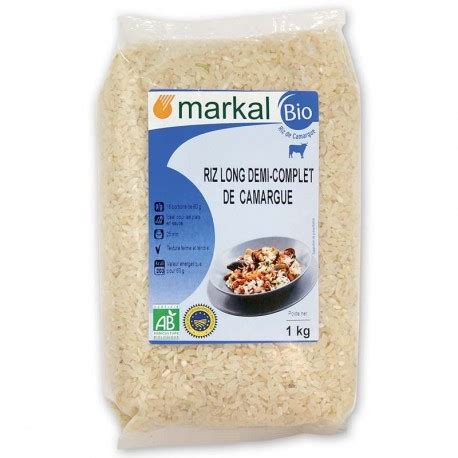 Riz Long Complet De Camargue Bio Kg Markal Lecababio Fr