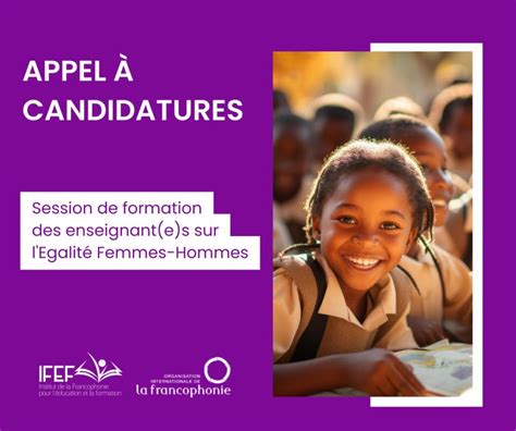 L Institut de la Francophonie pour léducation et la formation IFEF