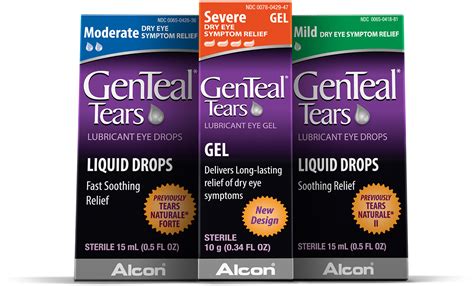 Genteal® Dry Eye Products Overview