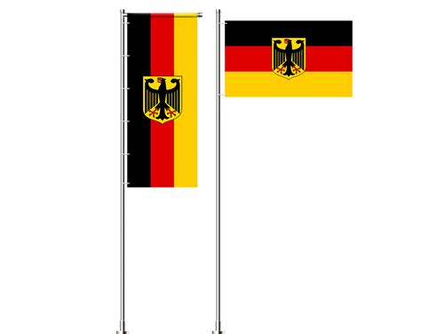 Deutschland National Flagge Mit Adler Online Kaufen Premium Qualität