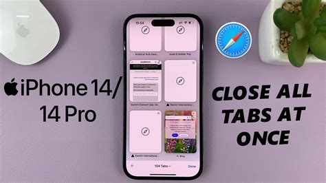 Iphone Pro How To Close All Tabs At Once In Safari Browser Youtube