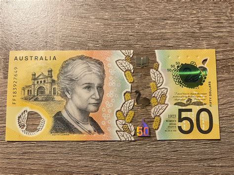 Australian 50 Dollar Bill