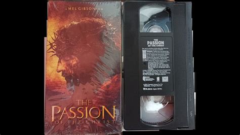 Closing To The Passion Of The Christ Vhs Youtube