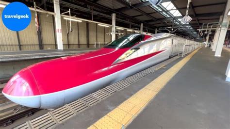 Riding Japan S FASTEST Bullet Train At 320km H Shinkansen Komachi