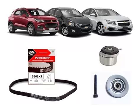 Kit De Repartición Para Chevrolet Tracker Marca Gates Cuotas sin interés