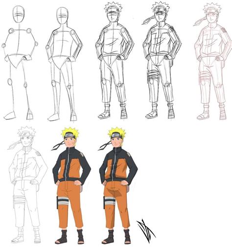 Como Desenhar O Naruto Passo A Passo - Como Desenhar Naruto Dicas E Passo A Passo Do Anime - For Hairstyles